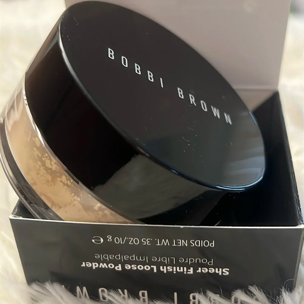 Bobbi Brown Sheer Finish Loose Setting Powder/Pale Yellow NIB